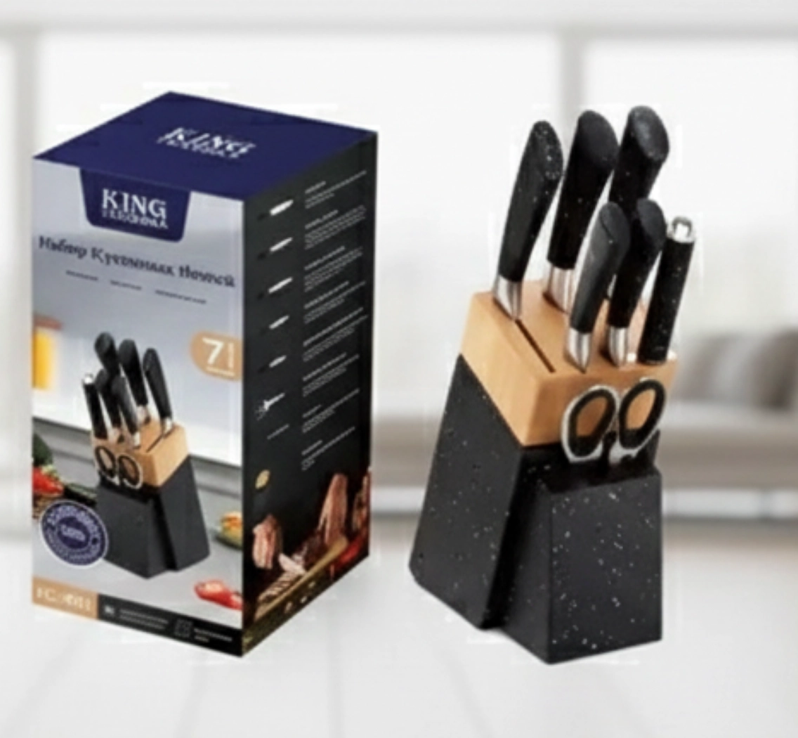King Набор кухонных ножей Kc-8011