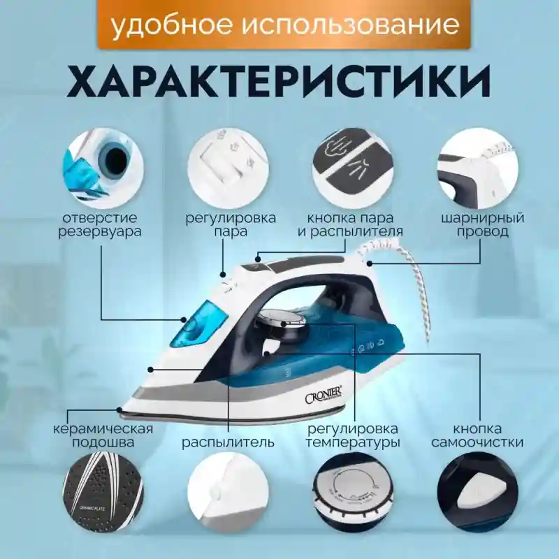Утюг Cronier  CR-1401