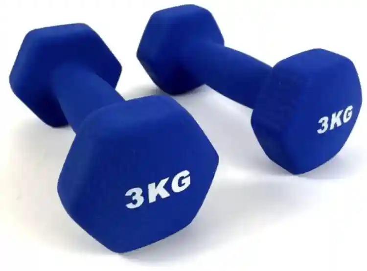 Набор гантелей неразборная 6 кг