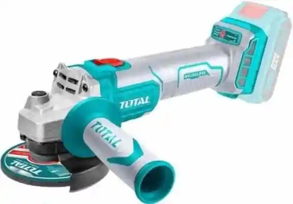 TAGLI21154 - "ТОТАL" Аккумуляторная
Li-ion углошлифовальная машинка 20V