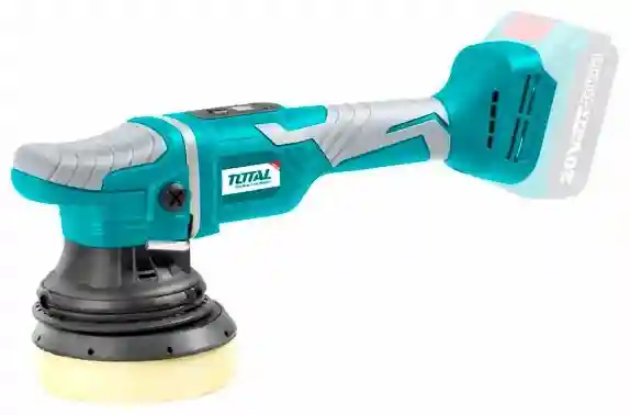 TAPLI2002 - "ТОТАL" аккумуляторная LIion полировальная машинка 125мм, 20
вольт.
