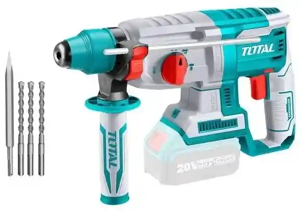 TRHLI20208 - "ТОТАL" Перфоратор
аккумуляторный Li-ion 20V, 2,0J.