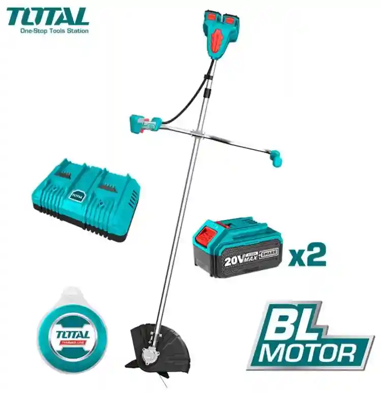 TSTLI202521 - "ТОТАL"
Аккумуляторный Li-ion триммер
20вольт 4Ач