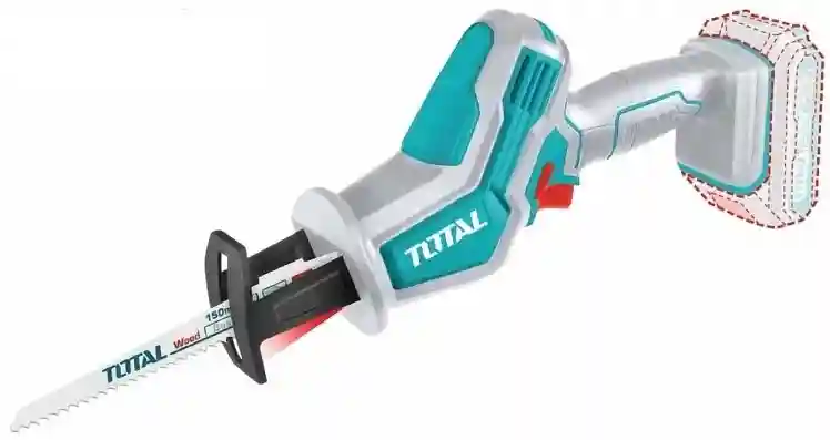 TRSLI6506 - "ТОТАL" Аккумуляторная
литий-ионная сабельная пила 20V