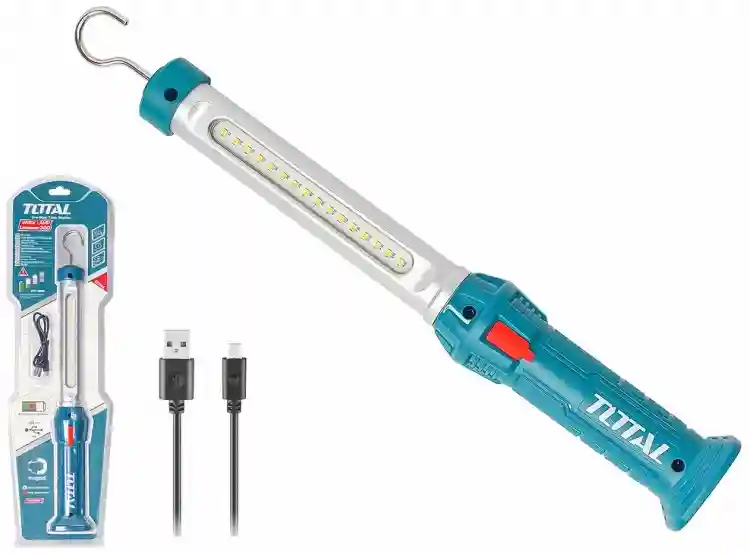 TWLI35261 - "ТОТАL" аккумуляторный
Li-pol светильник, USB зарядник