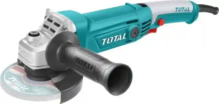 TG10912556 - "ТОТАL"
Углошлифовальная машина 125мм,
900Вт, 12000 об/в мин.