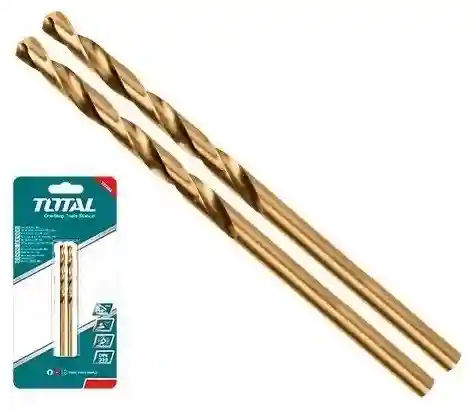 TAC11203001 - "ТОТАL" Сверло по
металлу кобальтовое, материал M35
HSS-Co, 3мм, 2