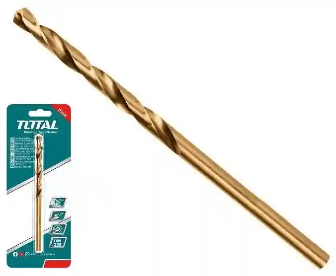 TAC11205501 - "ТОТАL" Сверло по
металлу кобальтовое, материал M35
HSS-Co, 5.5мм.