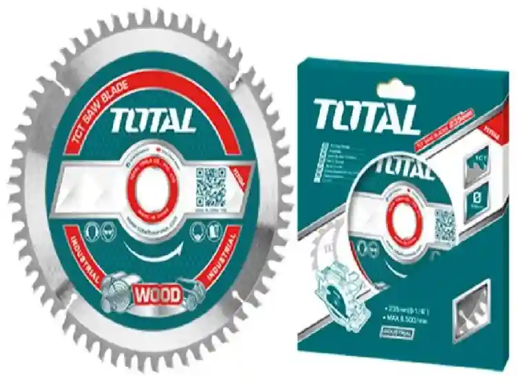 TAC231255 - "ТОТАL" Диск пильный по
дереву
диаметр 115мм, 40Т