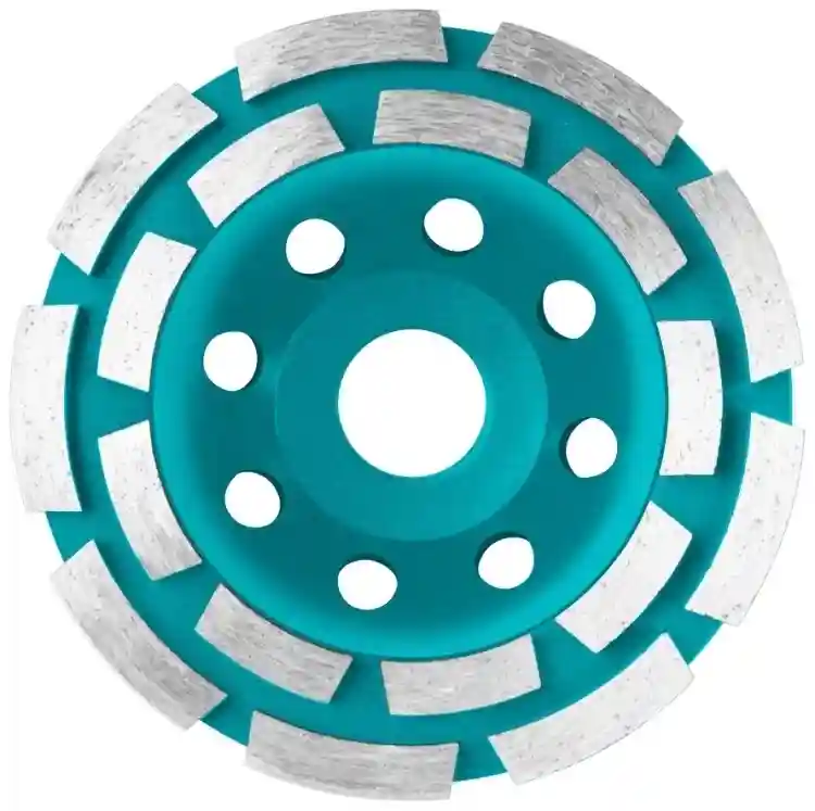 TAC2421151 - "ТОТАL" Шлифовальный
алмазный диск (Двухрядный
сегментный) 115мм, 2