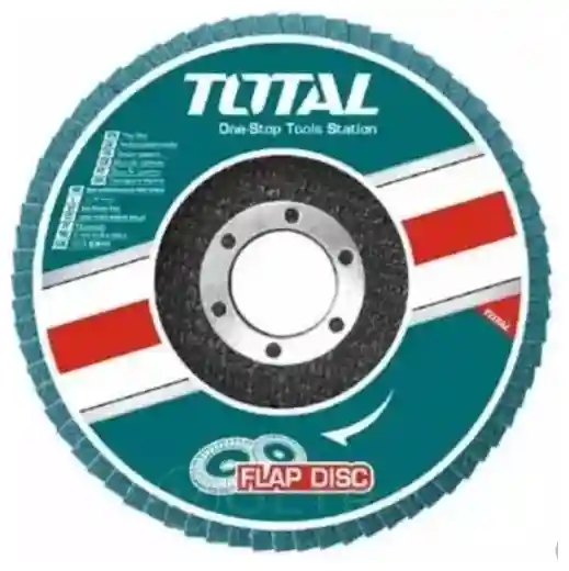 TAC631151 - "ТОТАL" Круг абразивный лепестковый торцевой, P40, 115мм, 22мм.