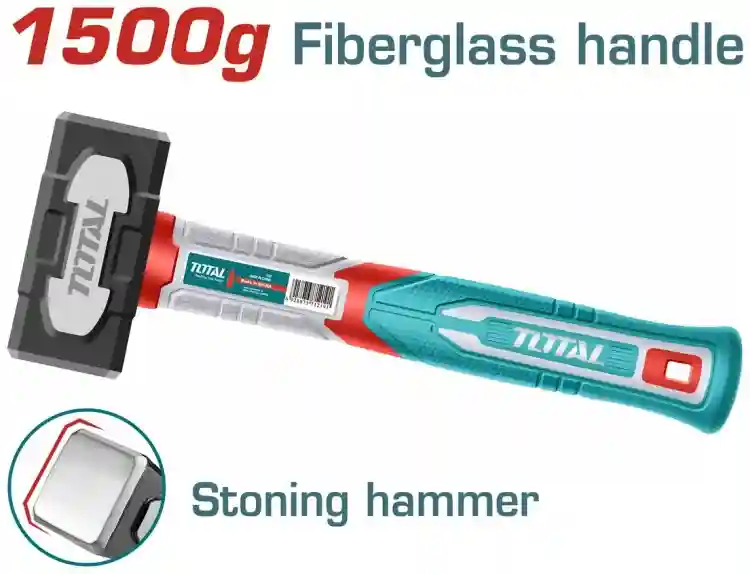 THSTH61000 - "ТОТАL" Мини кувалда
кованная 1000гр, рукоятка
стекловолокно.