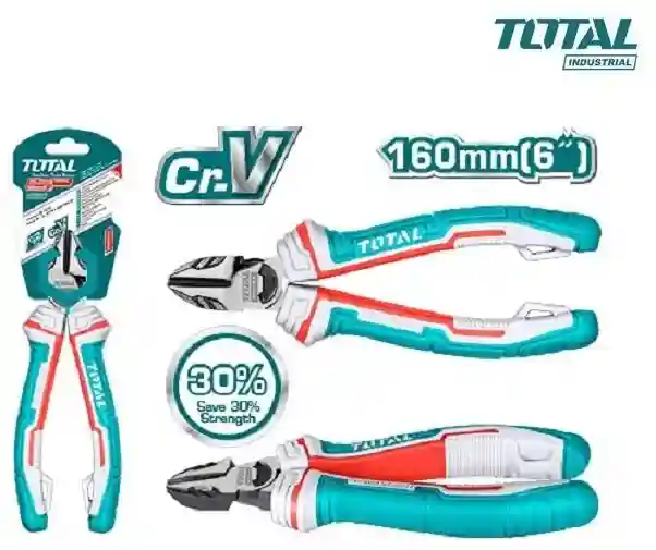 THT230606S - "ТОТАL" бокорезы PRO
160мм Cr-V