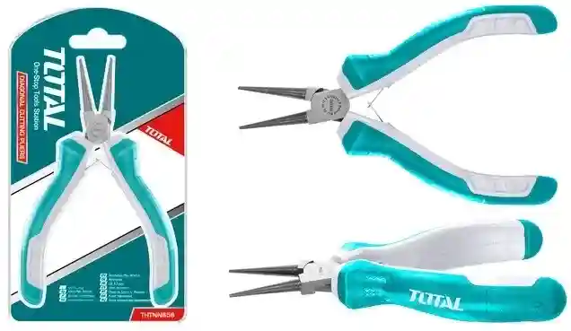 THTMN456 - "ТОТАL" Мини тонкогубцы
изогнутые 115мм.
