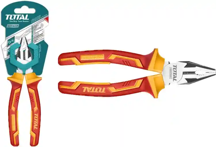 THTIP2181 - "ТОТАL"
Плоскогубцы диэлектрические 200мм,
1000Вт.
