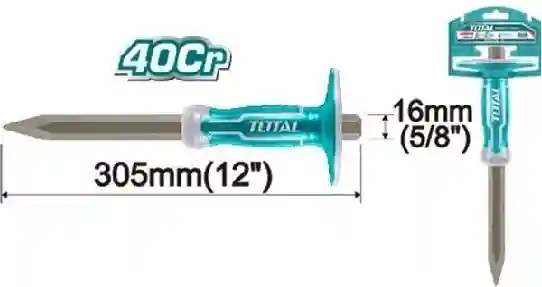 THT4421216 - "ТОТАL" протектором
пикообразное 305мм