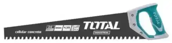 THTLCS1241 - "ТОТАL" Ножовка по
пенобетону 600мм, зуб 17Т
