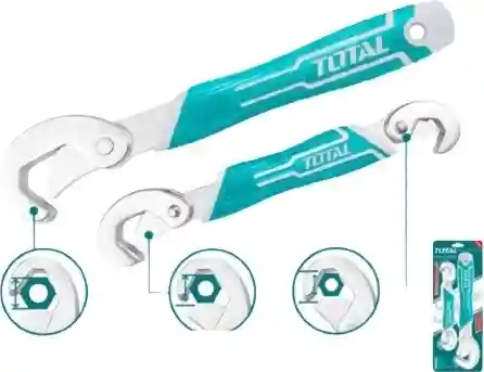 TBWS09328 - "ТОТАL" Набор ключей
универсальных 2шт