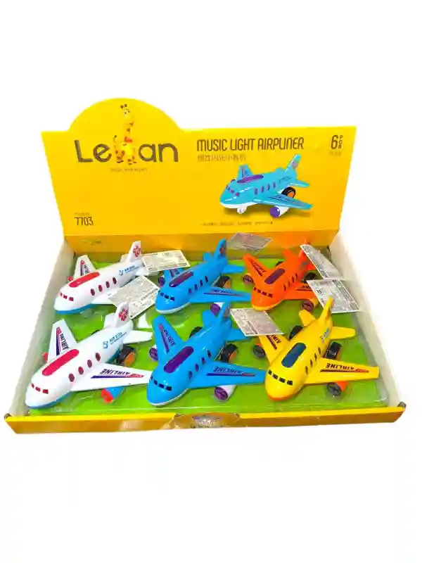 Самолет музыкальный 7703 