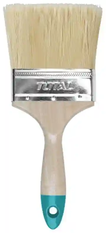 THT84251 "ТОТАL" Кисть плоская,
деревянная ручка 63мм. 6586