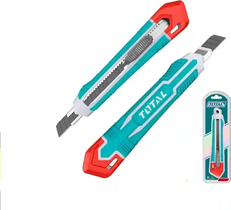 THT5110925 - "ТОТАL" Нож
канцелярский, особо острое лезвие 9мм.6615