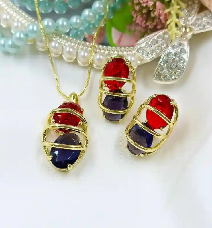 Комплект Viennois бижутерный сплав 7352