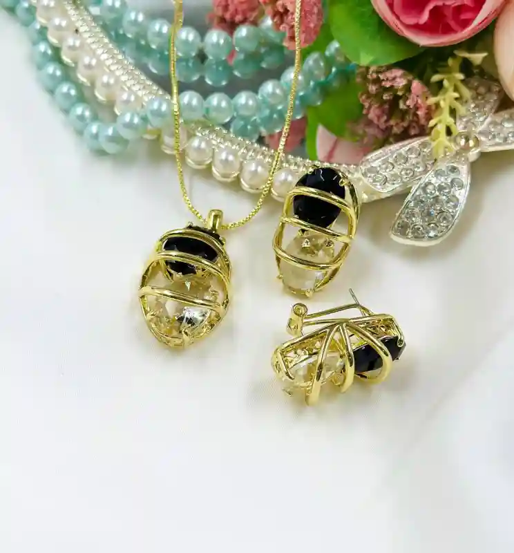 Комплект Viennois бижутерный сплав 7355