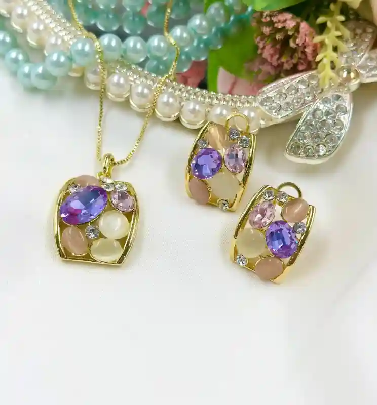 Комплект Viennois бижутерный сплав 7363