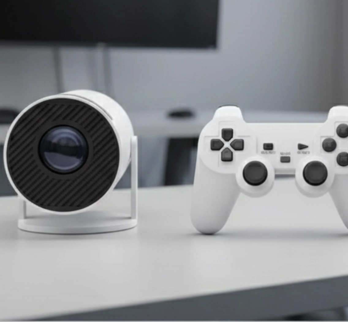 Портативная игровая консоль F300 с проектором