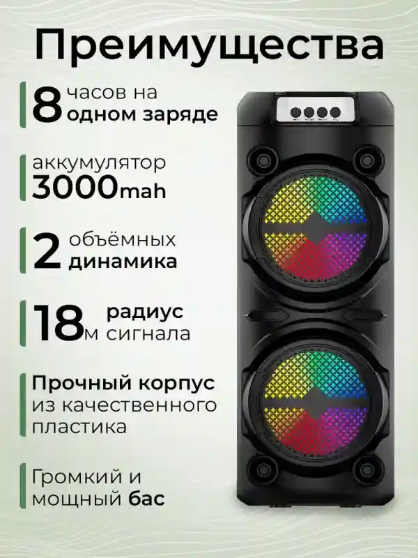 Колонка музыкальная беспроводная ZQS6223