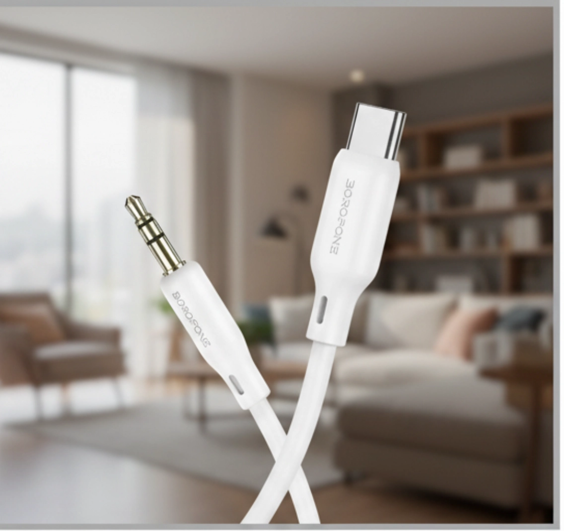 Аудиокабель BOROFONE BL18 Type-C → 3.5 мм AUX