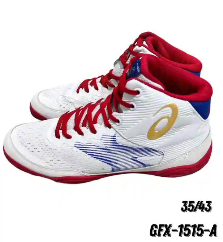 БОРЦОВСКАЯ ОБУВЬ GFX-1515 красно-белый