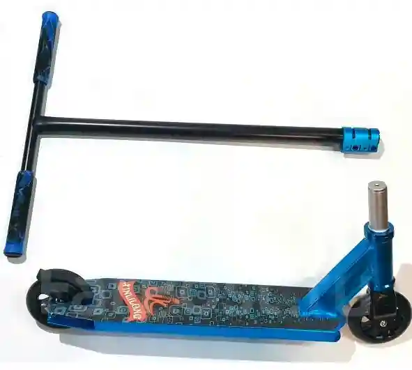 ТРЮКОВОЙ САМОКАТ ЖЕЛЕЗНЫЙ GF-TETON666-B