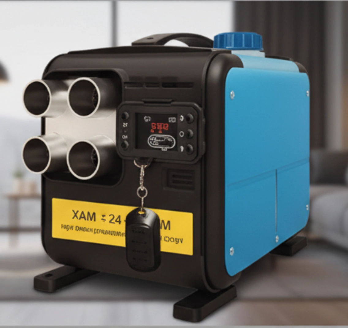 Автономный дизельный обогреватель, алюминиевый корпус, 8000 W (8 кВт), 12–24–220