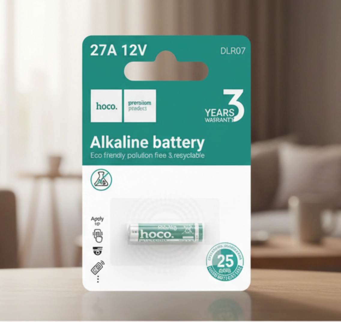 Батарейка HOCO 27A (DLR07) щелочная, 12V (1 шт.)