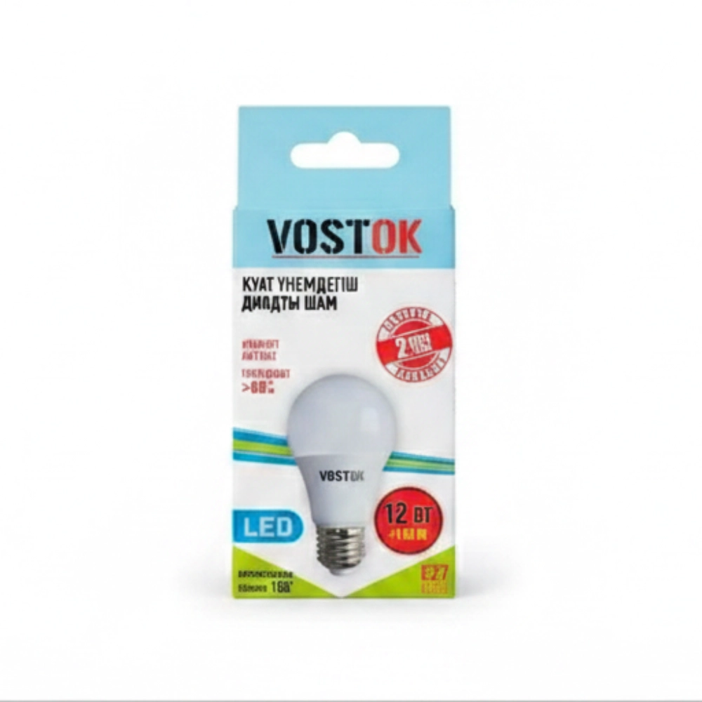 Лампочка энергосберегающая светодиодная LED, 12 Вт, цоколь E27