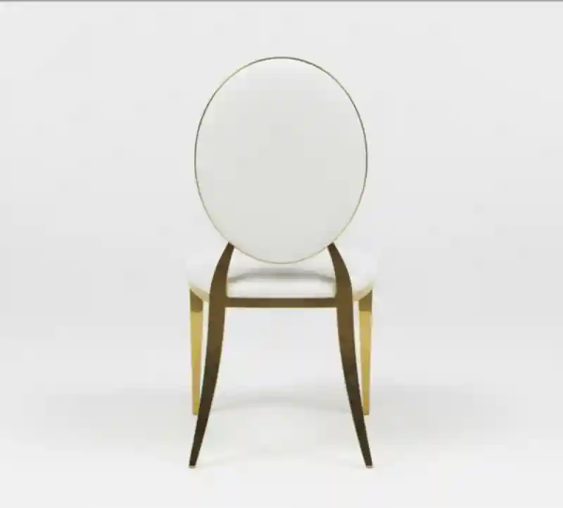 Стул дизайнерский Washington, мягкий с золотым каркасом