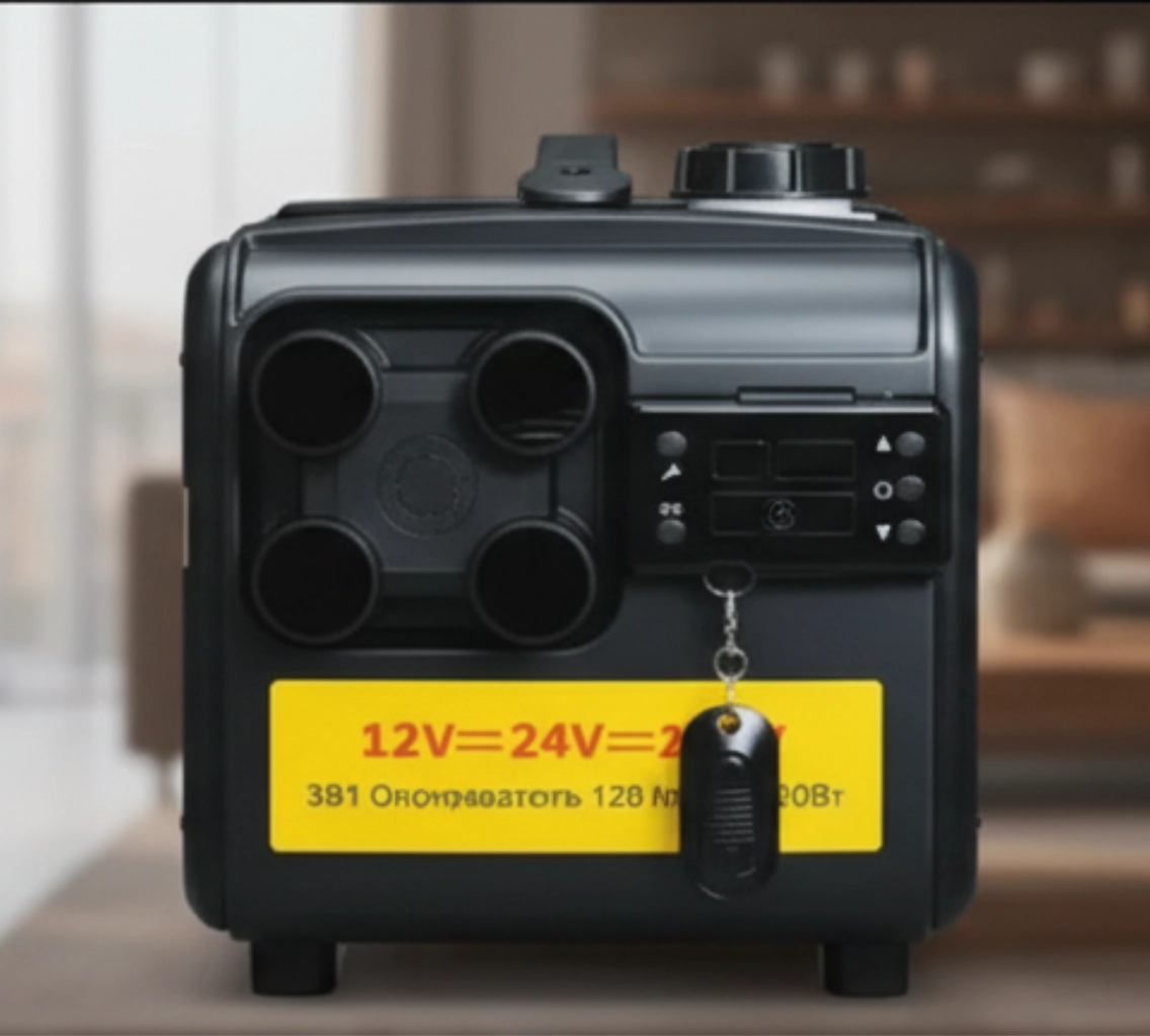 Зимний Автономный дизельный обогреватель, алюминиевый корпус, 8000 W, 12–24–220
