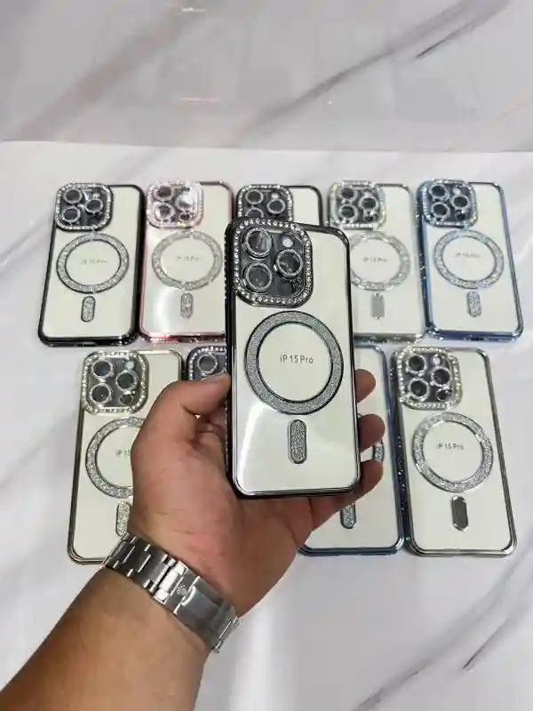 Чехол MagSafe со стразами