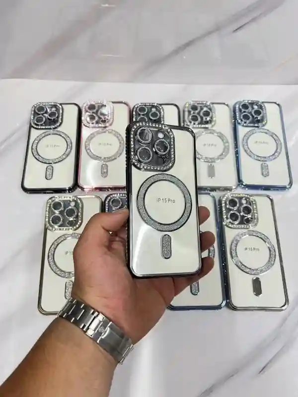 Чехол MagSafe со стразами