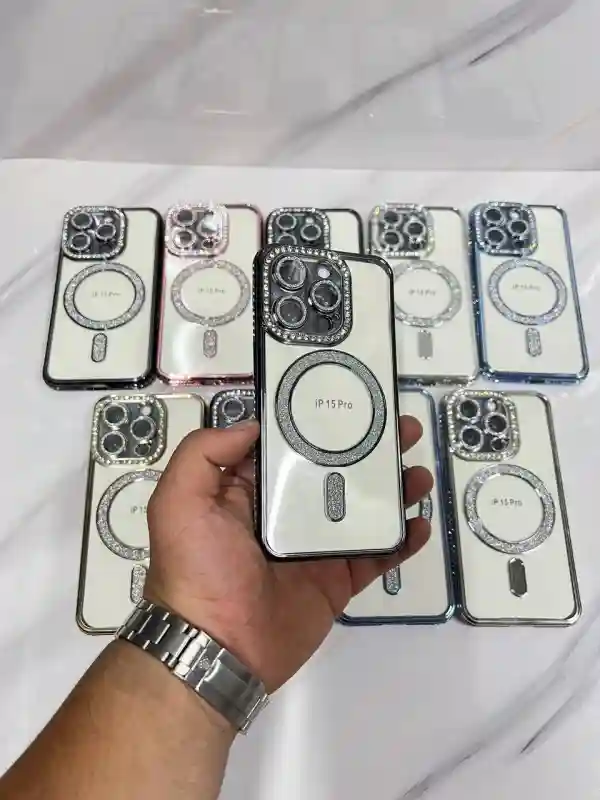 Чехол MagSafe со стразами