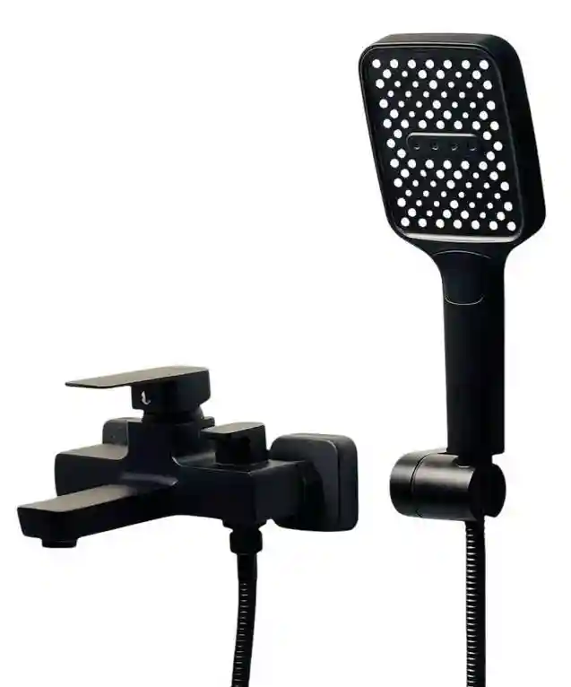 TEMMAX смеситель для ванны TM-554-2 (черный)