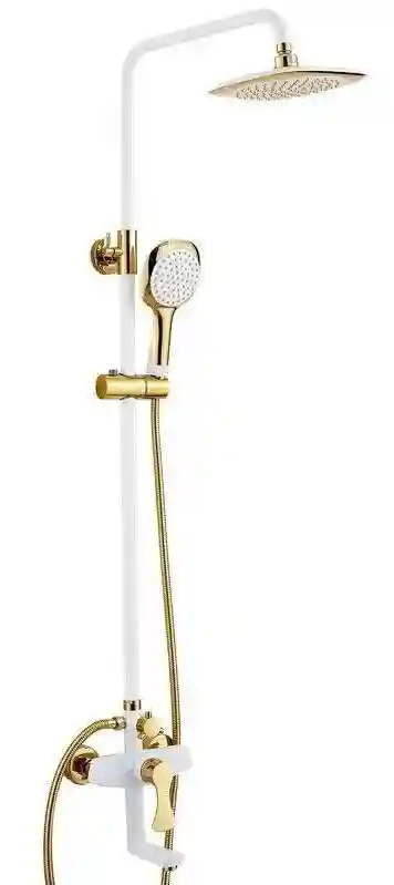 TEMMAX душевой гарнитур - TM-011 (белое и золотое)