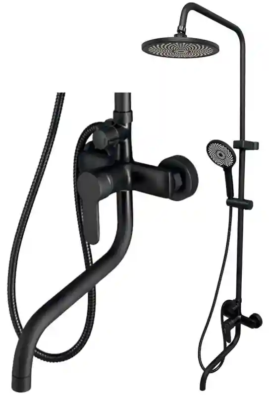 TEMMAX душевой гарнитур - TM-329 (черный)