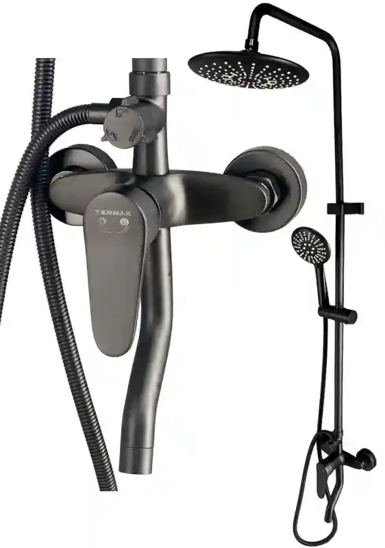 TEMMAX душевой гарнитур - TM-002 (черный)