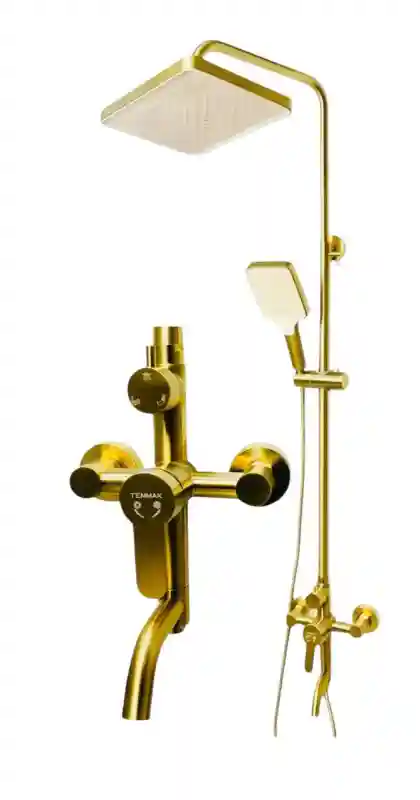 TEMMAX душевой гарнитур - TM-015 (Золото матовое)
