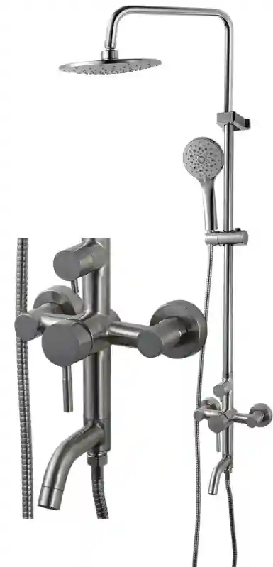 TEMMAX душевой гарнитур - TM-003 (сатин)