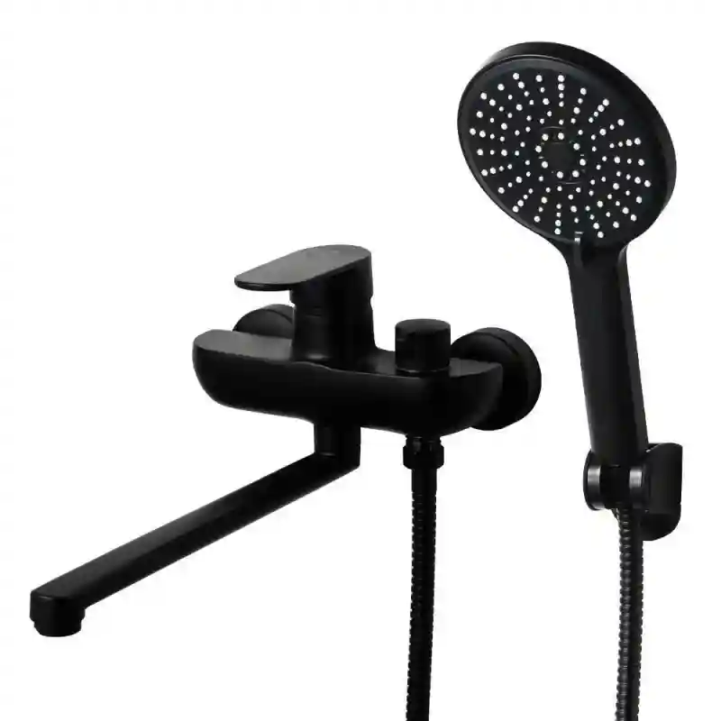 TEMMAX смеситель для ванны TM-111-4 (черный)