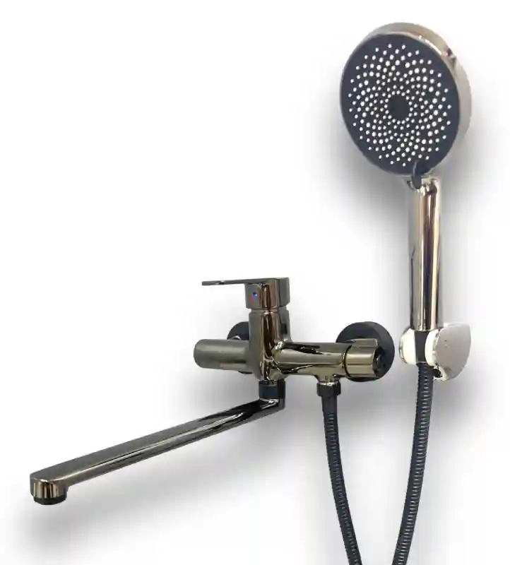 TEMMAX смеситель для ванны TM-108-3 (черный хром)