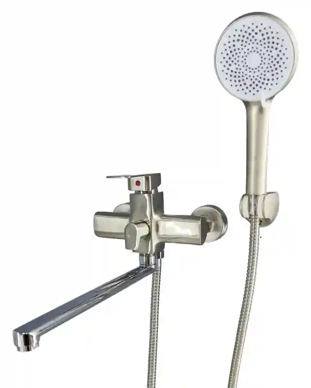 TEMMAX смеситель для ванны TM-106-2 (сатин)